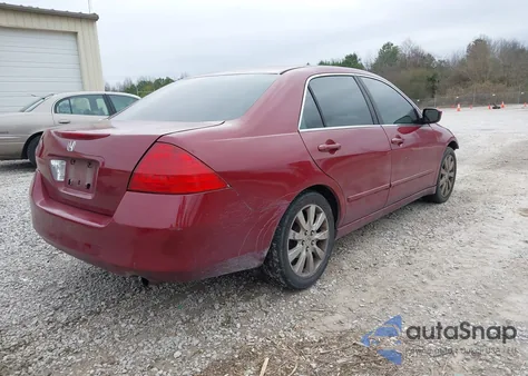 2007 Honda Accord 2.4 Ex из США, поврежденный, VIN 1HGCM56787A108519